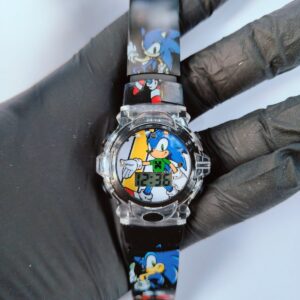 Sonic pisca luzinha e toca música