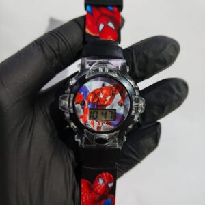 Homem aranha pisca luzinha e toca música