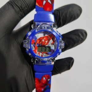 Homem aranha pisca luzinha e toca música